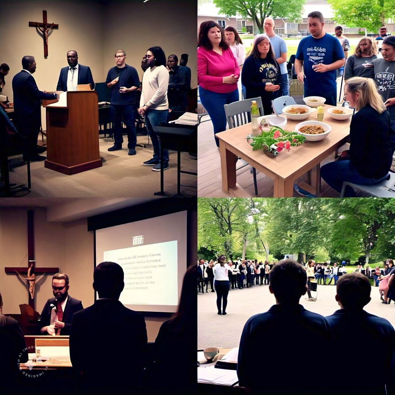 Componentes de la Iglesia